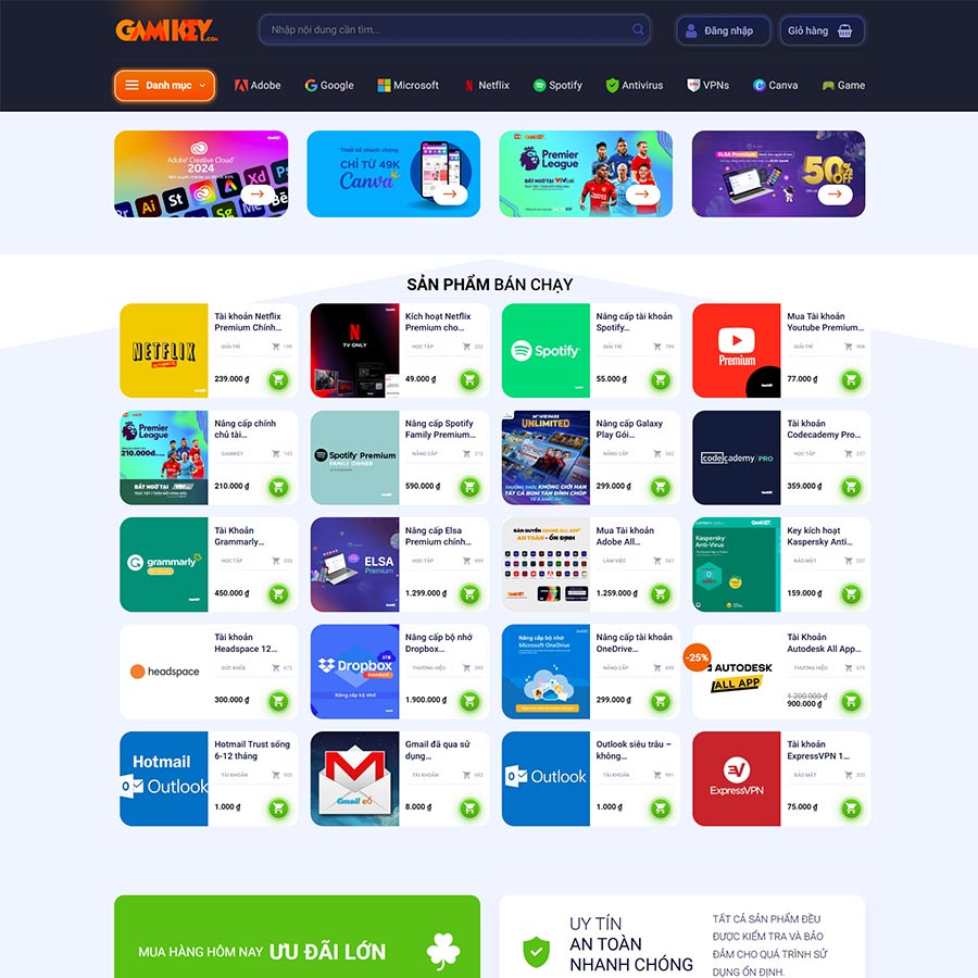 Website Bán Hàng