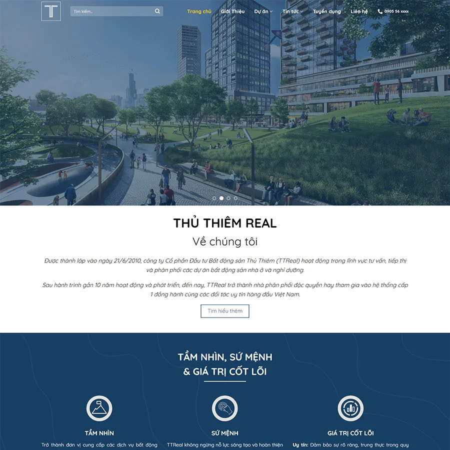 Website Bất Động Sản