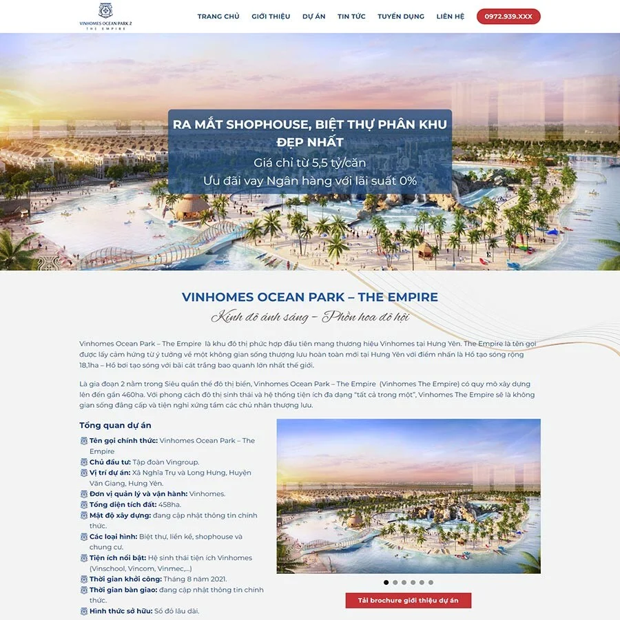 Website Bất Động Sản