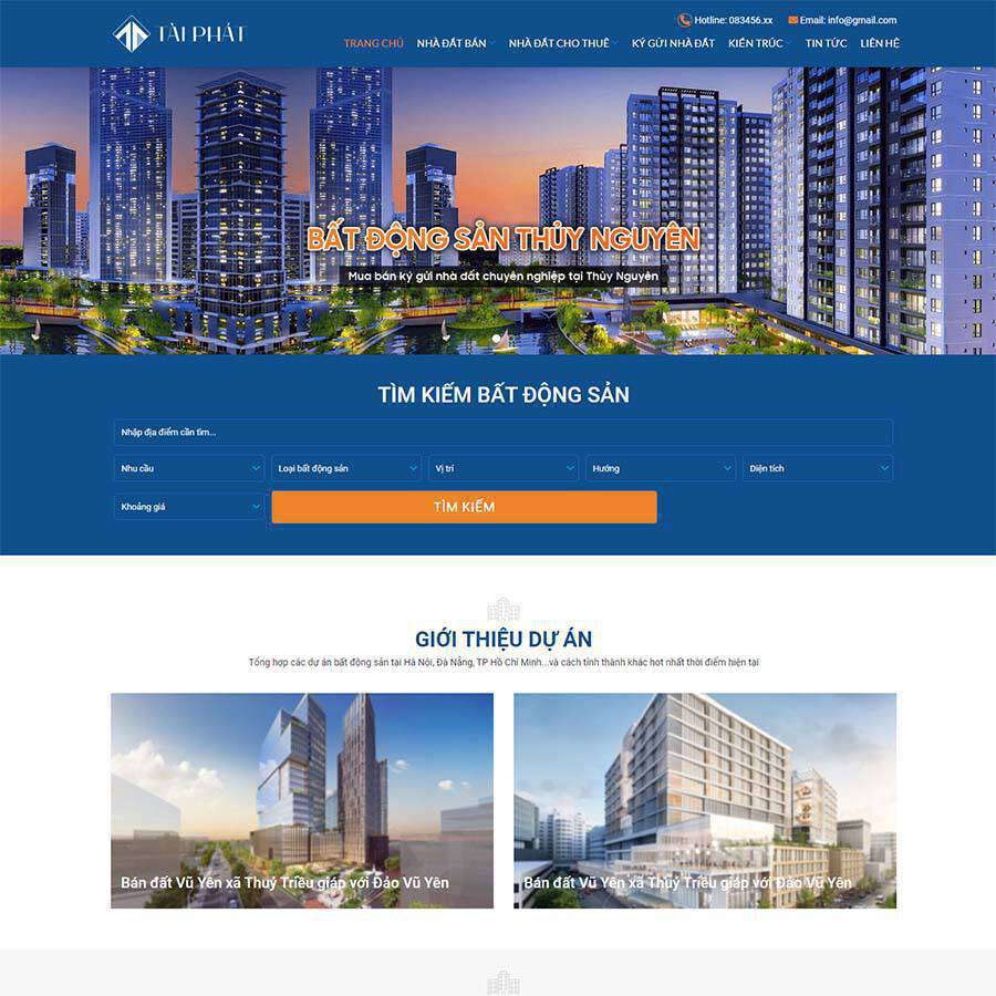 Website Bất Động Sản