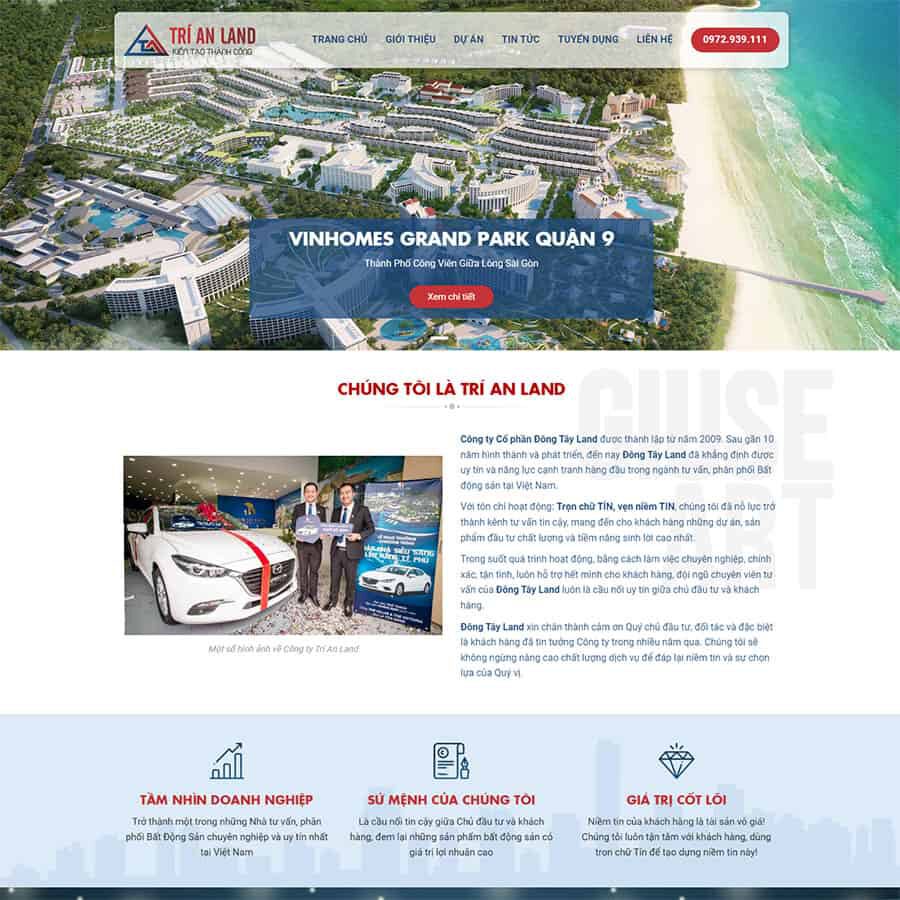 Website Bất Động Sản