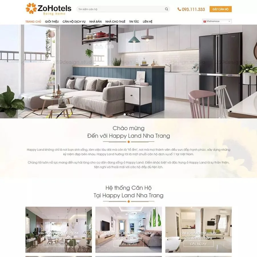 Website Bất Động Sản