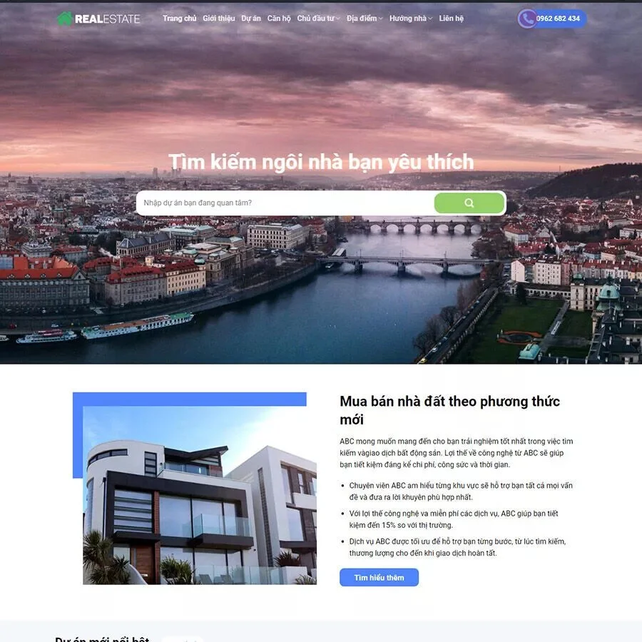 Website Bất Động Sản