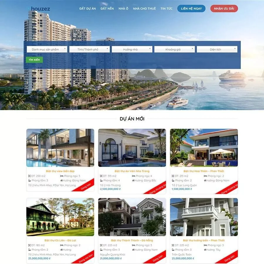 Website Bất Động Sản