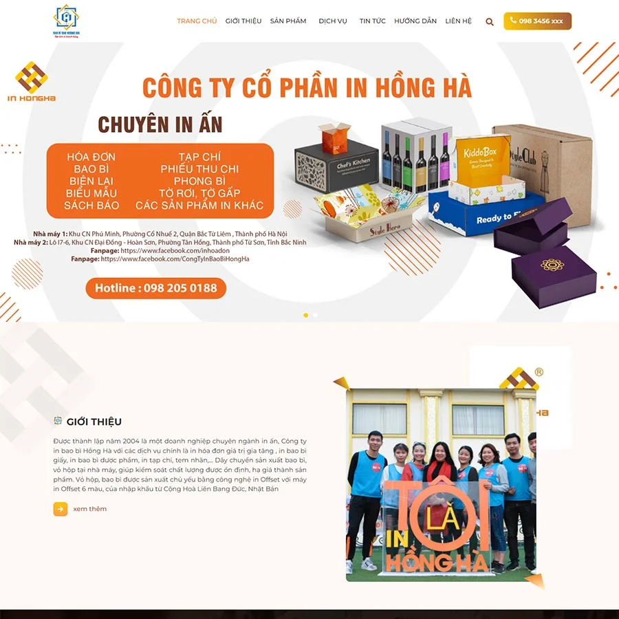 Website Công Ty