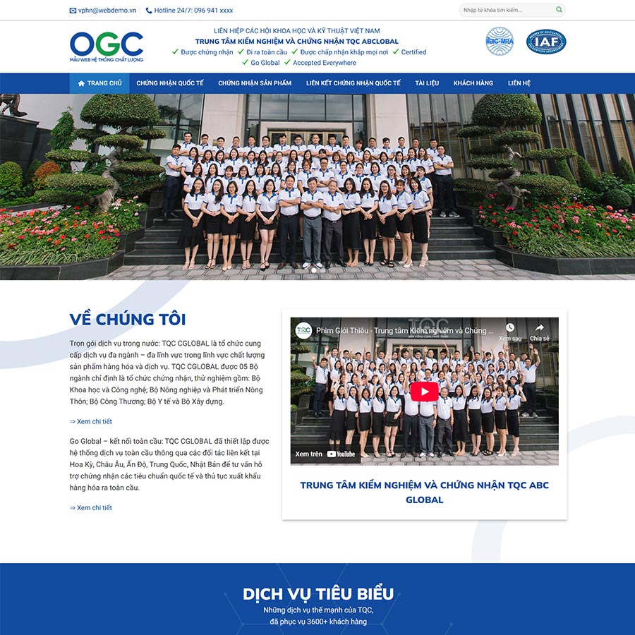 Website Công Ty