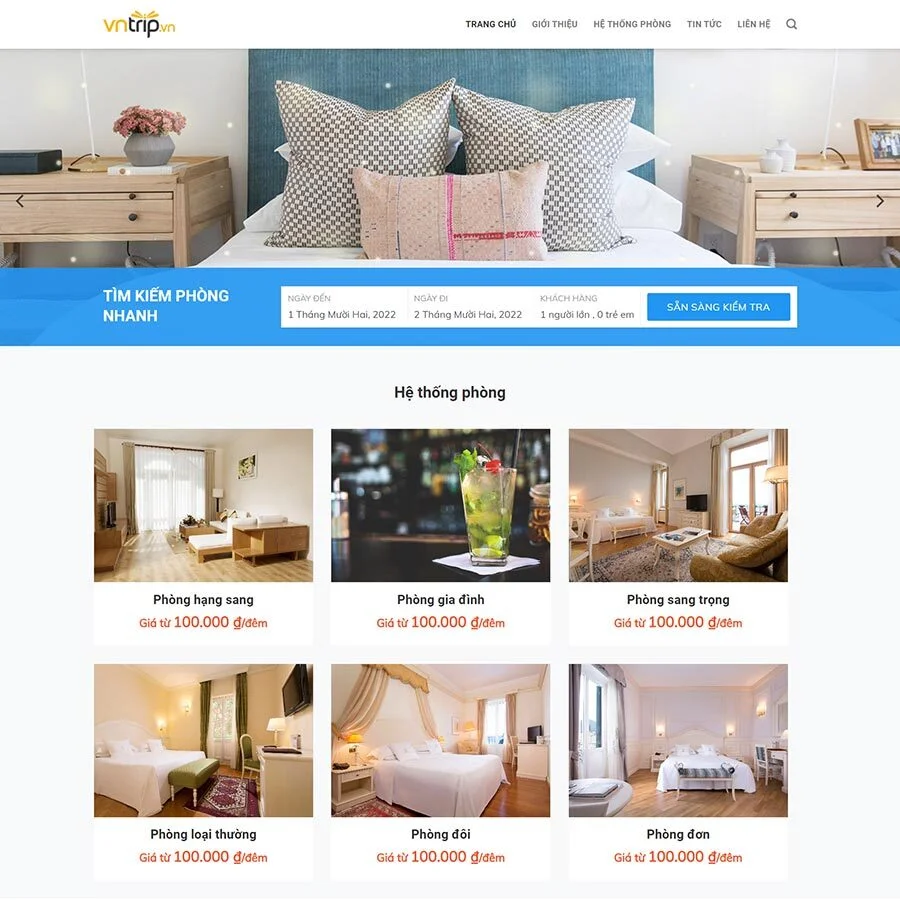 Website Du Lịch