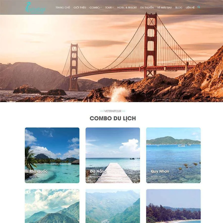 Website Du Lịch