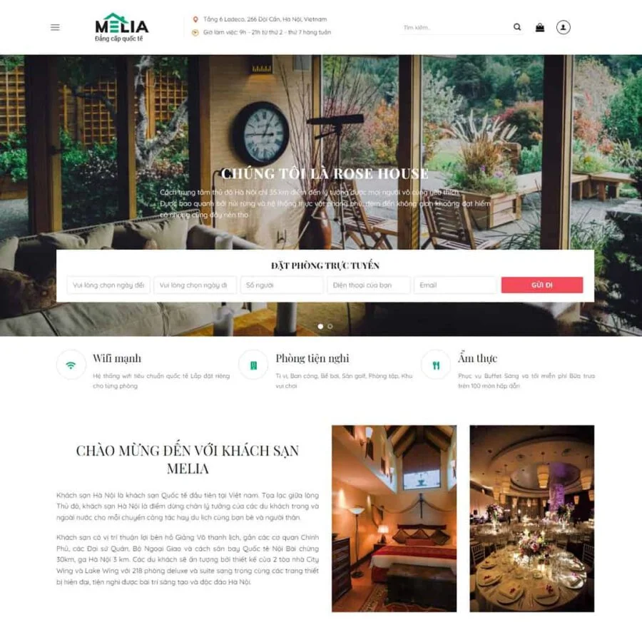 Website Du Lịch