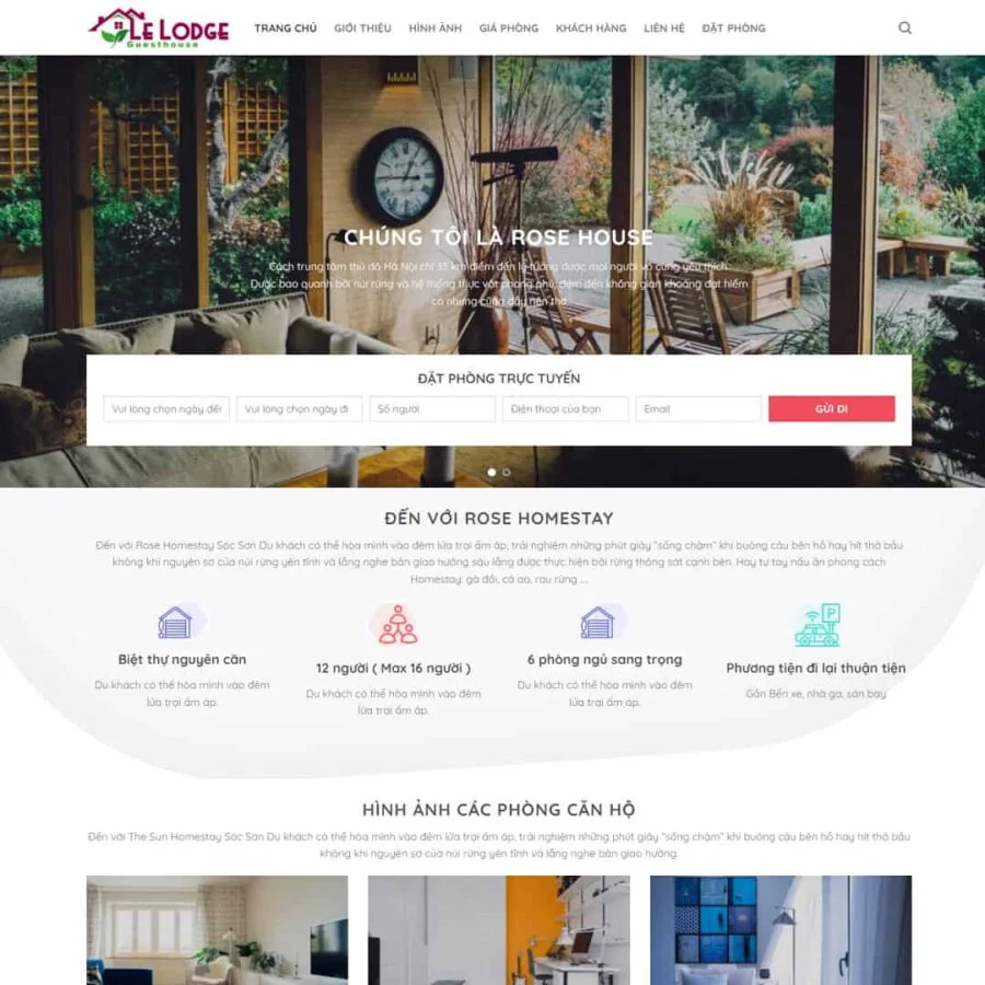 Website Du Lịch