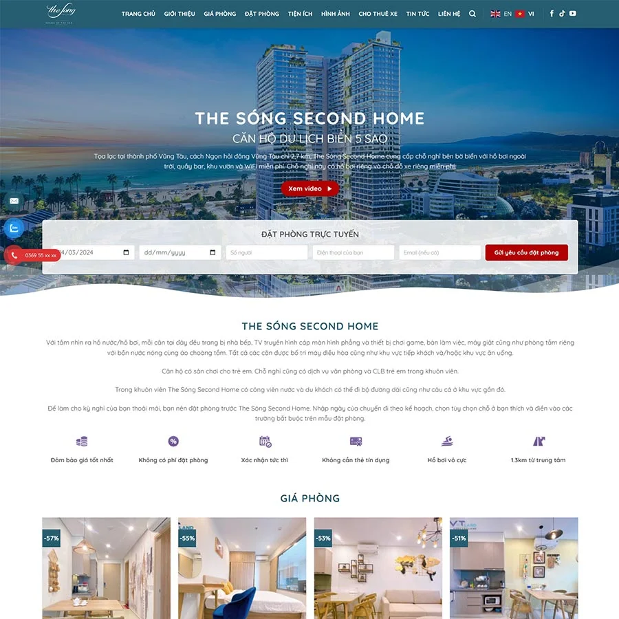 Website Du Lịch