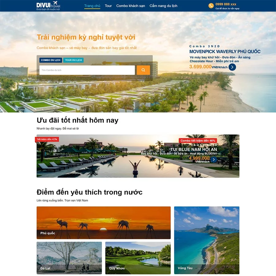 Website Du Lịch