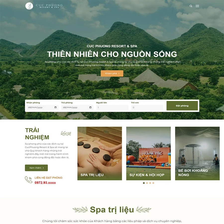 Website Du Lịch