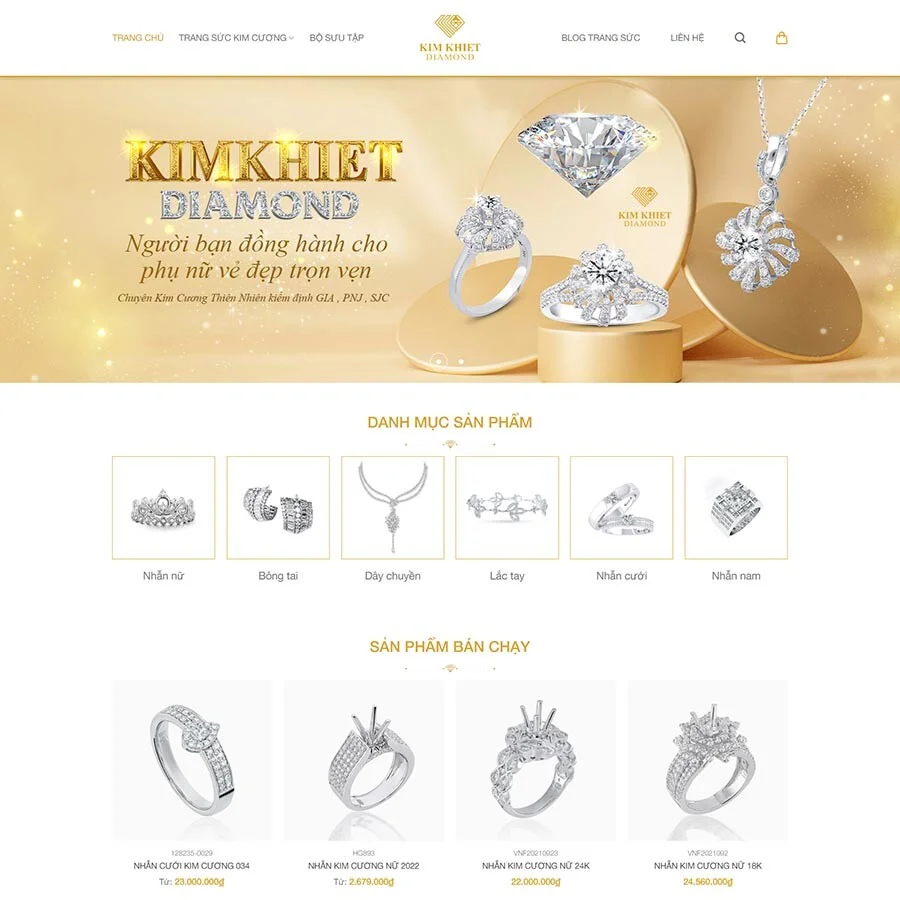 Website Làm Đẹp