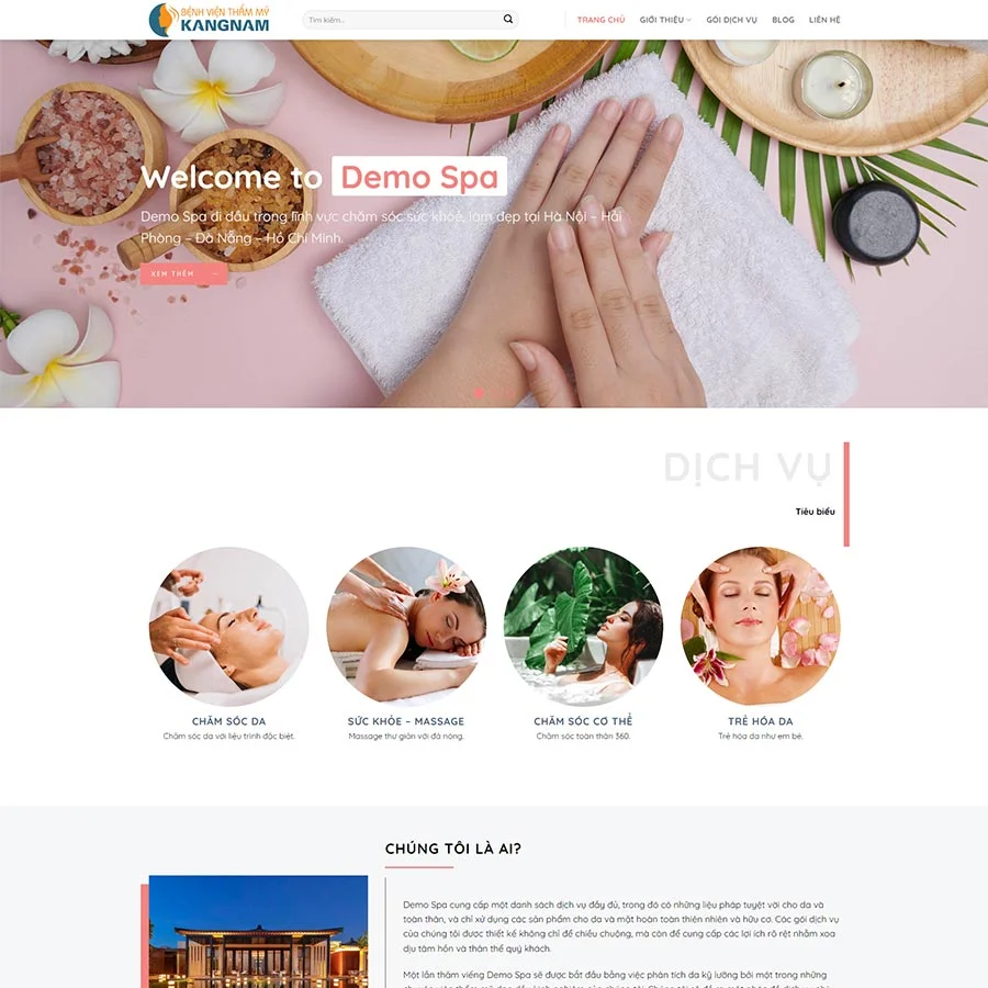 Website Làm Đẹp