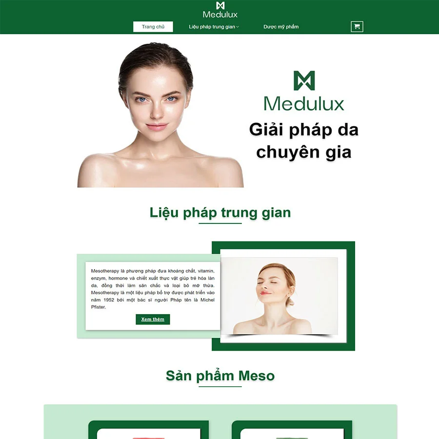 Website Làm Đẹp