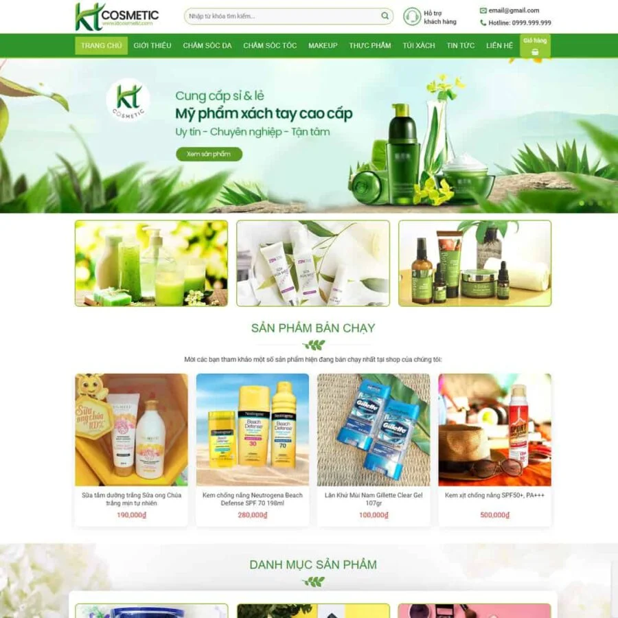Website Làm Đẹp