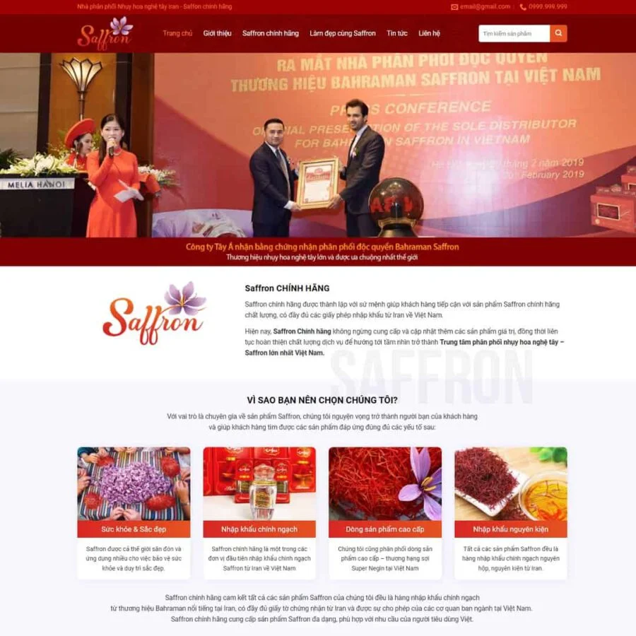 Website Làm Đẹp