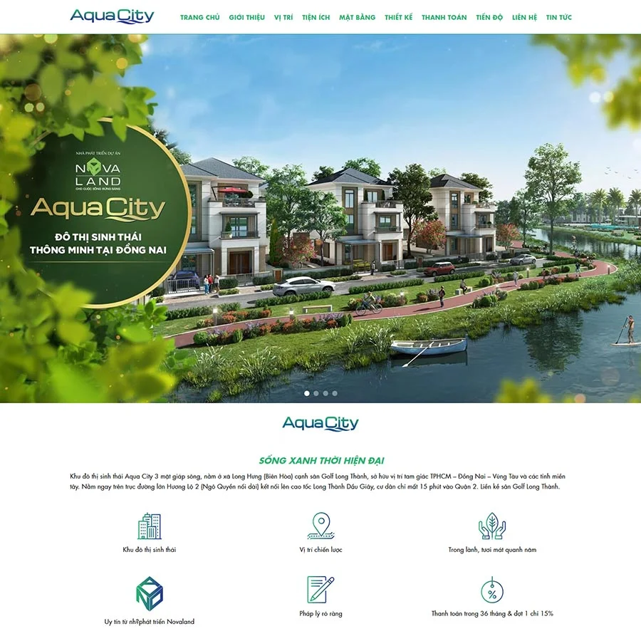 Website Landing Page
