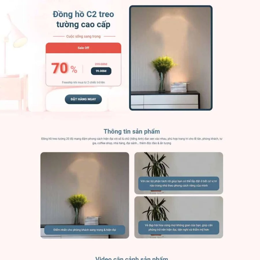 Website Landing Page