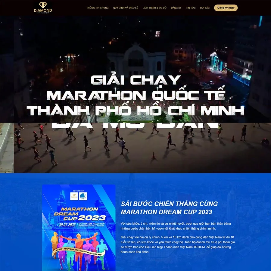 Website Landing Page