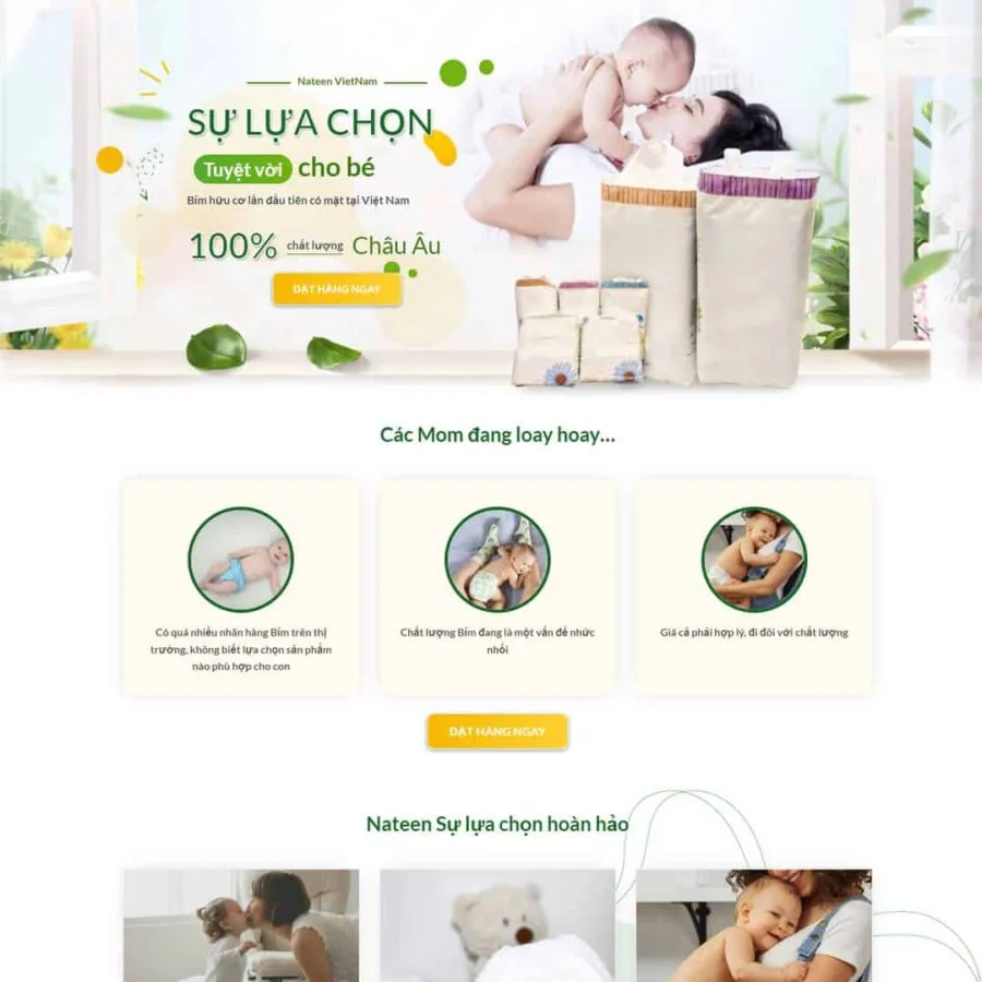 Website Landing Page