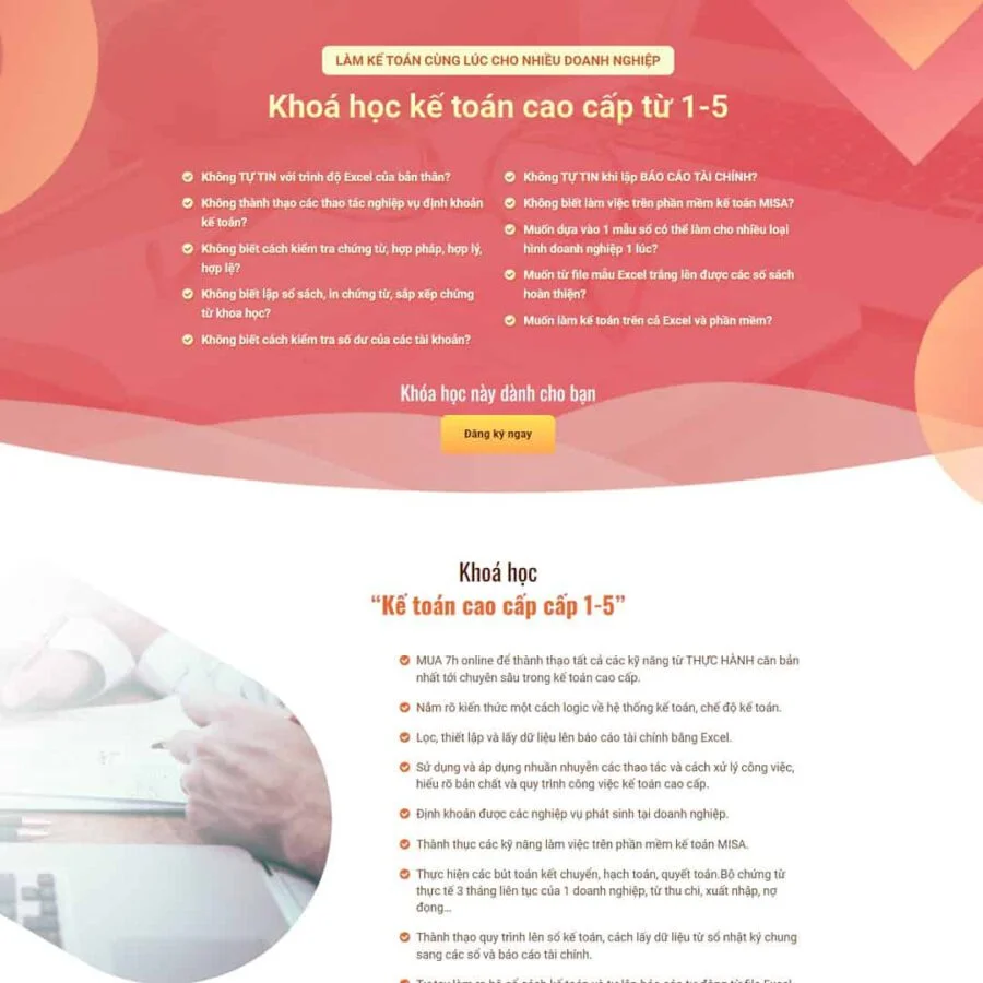 Website Landing Page