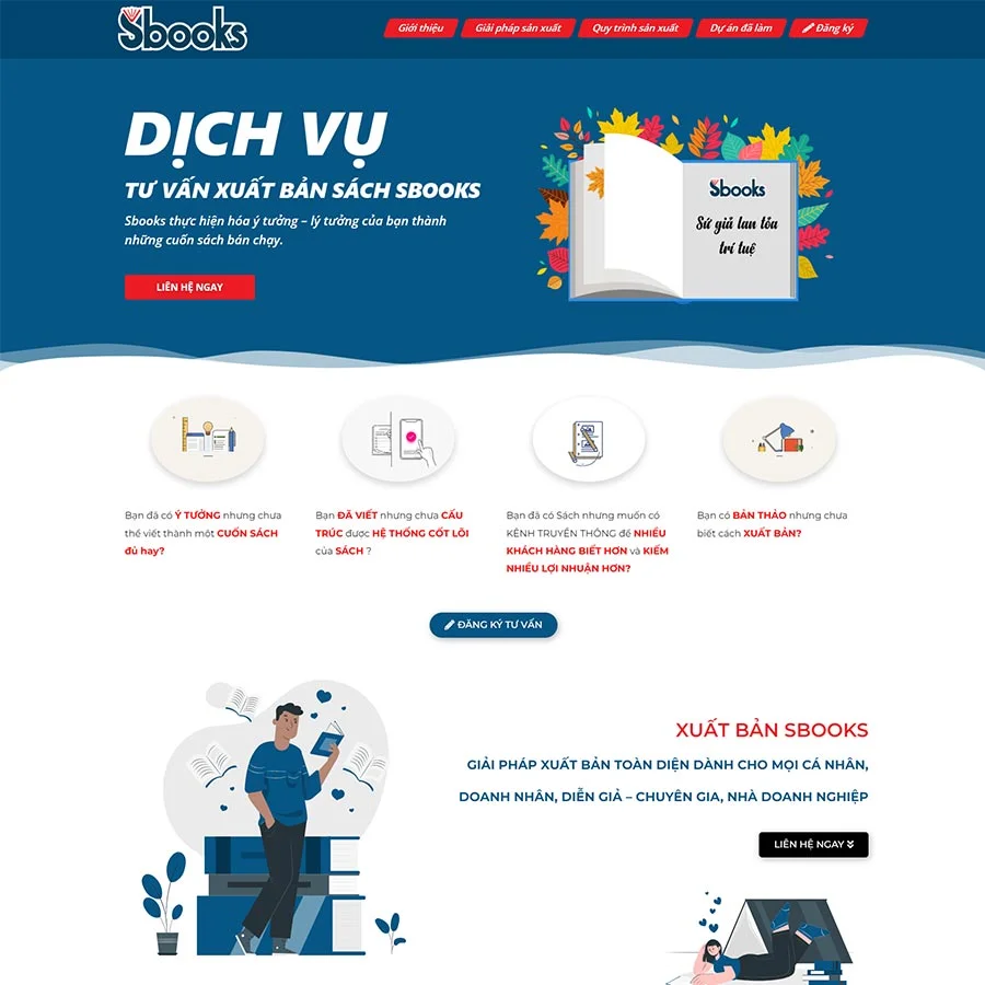 Website Landing Page