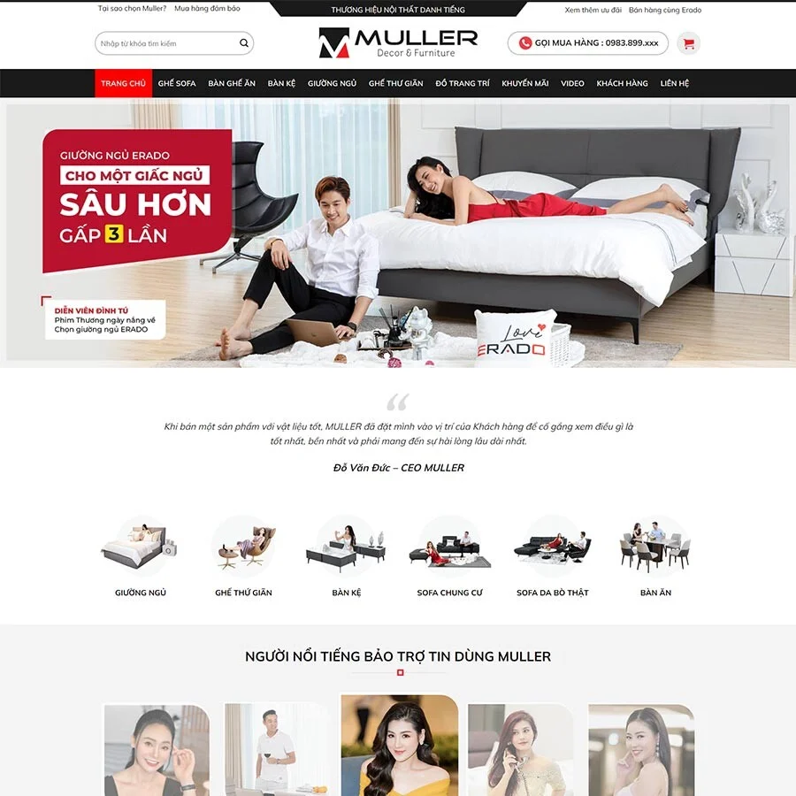 Website Nội Thất