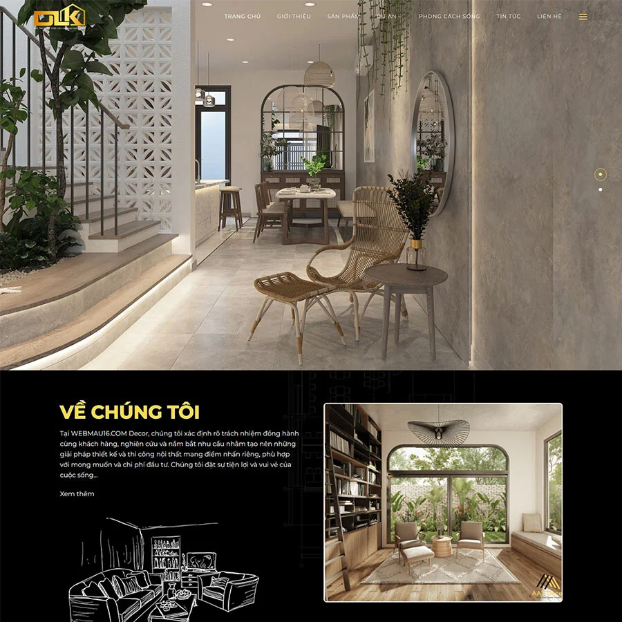 Website Nội Thất