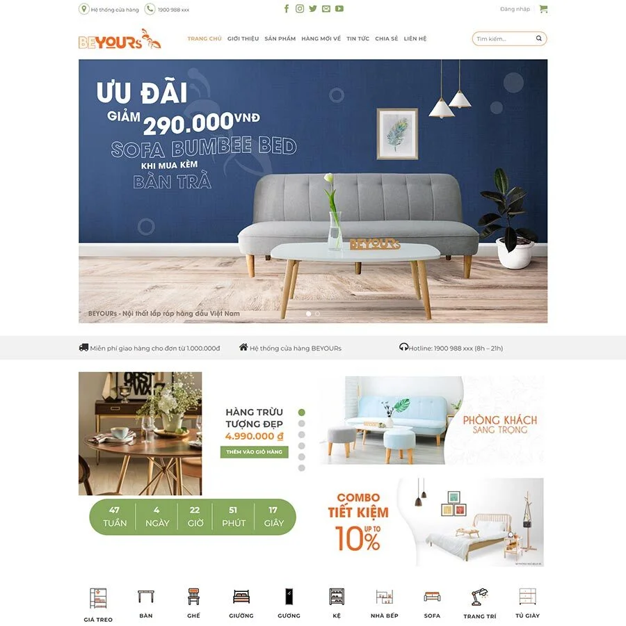 Website Nội Thất