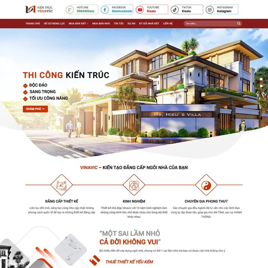 Website Nội Thất