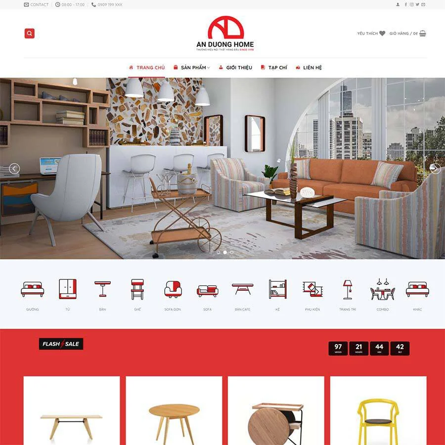 Website Nội Thất