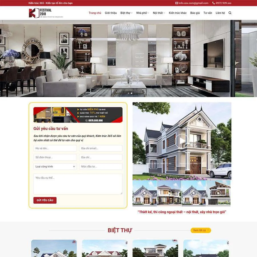 Website Nội Thất