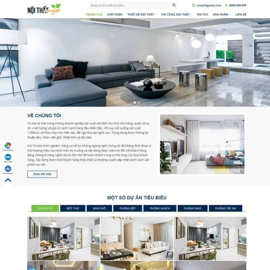 Website Nội Thất