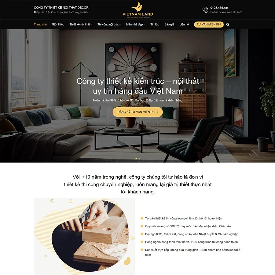 Website Nội Thất