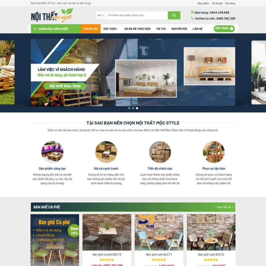 Website Nội Thất