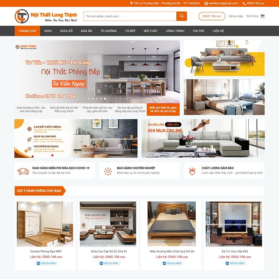 Website Nội Thất