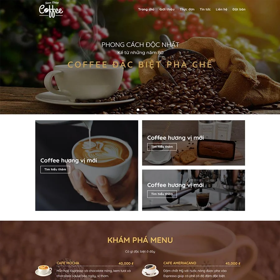 Website Thực Phẩm