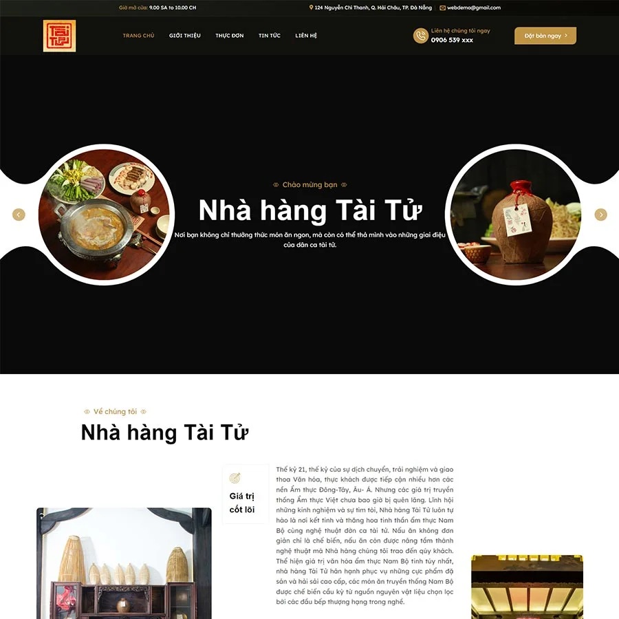 Website Thực Phẩm