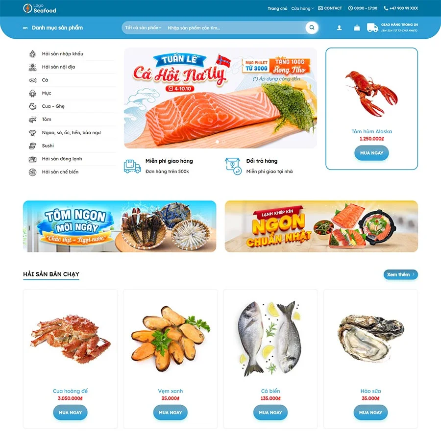 Website Thực Phẩm