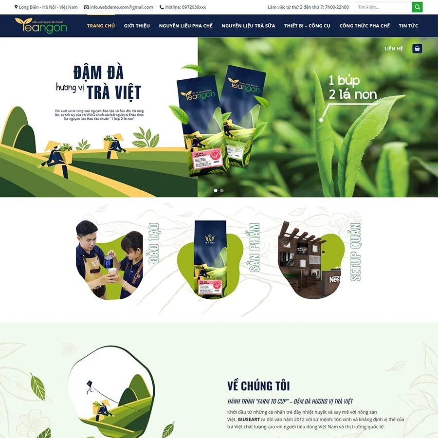 Website Thực Phẩm