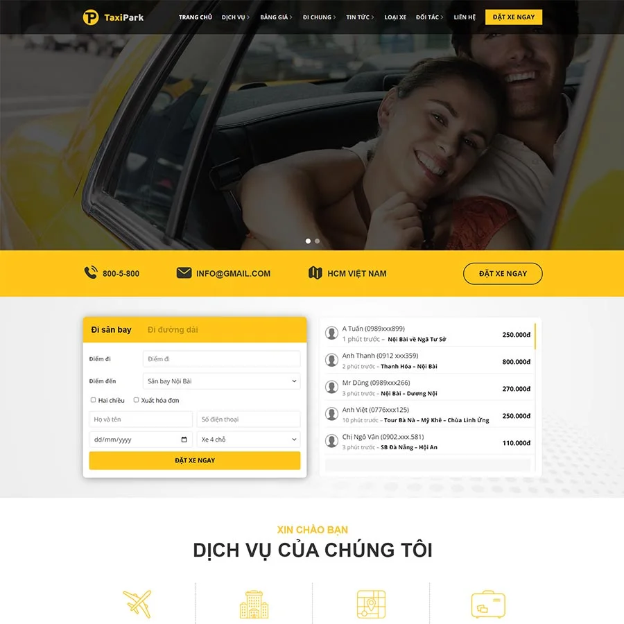 Website Xe Hơi