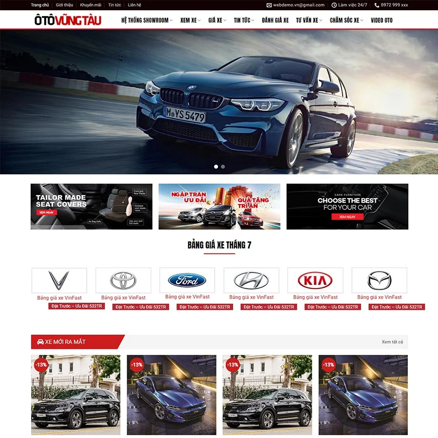Website Xe Hơi