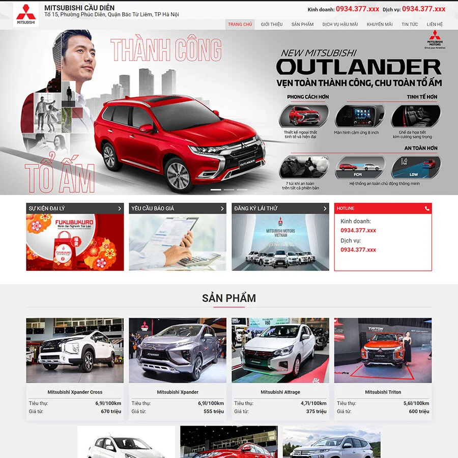 Website Xe Hơi