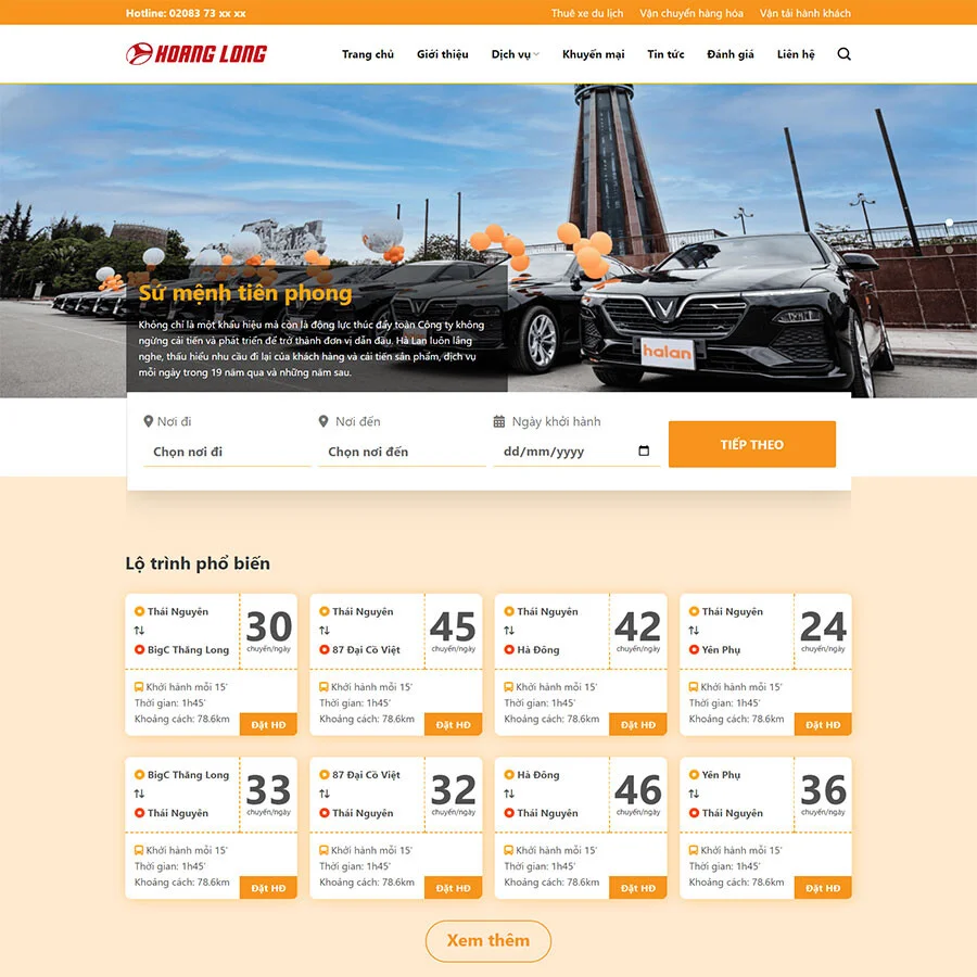 Website Xe Hơi