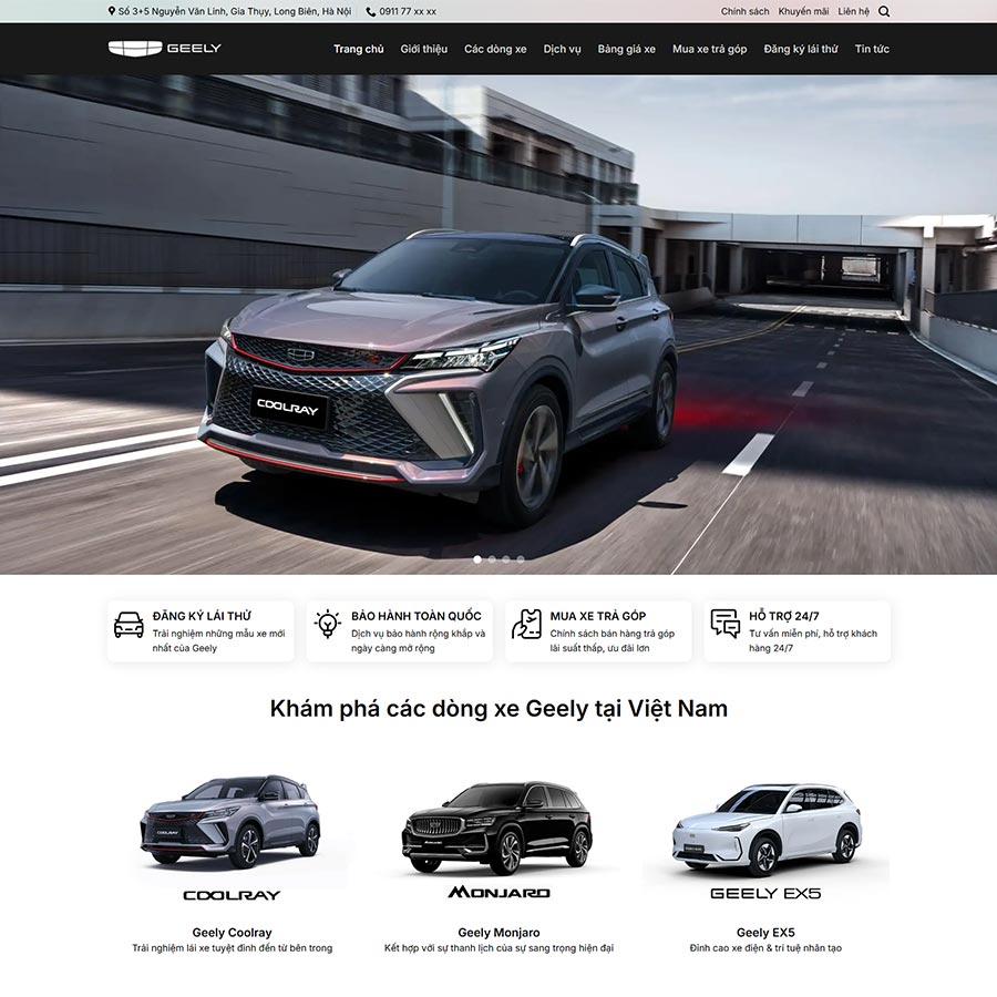Website Xe Hơi