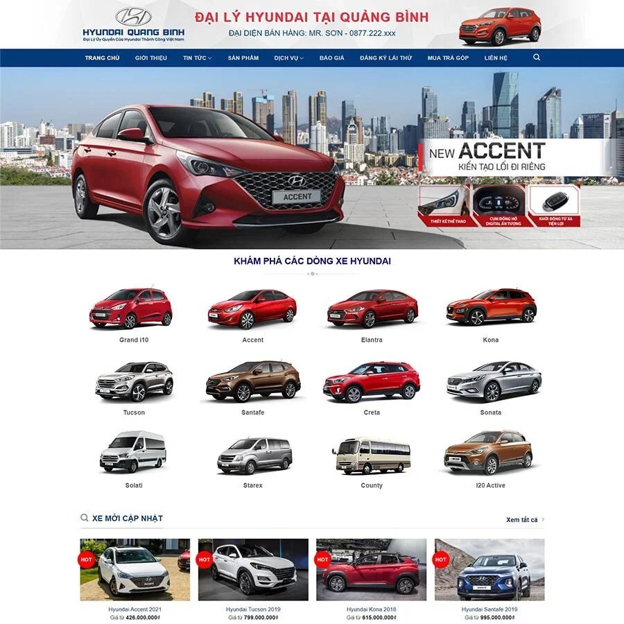 Website Xe Hơi