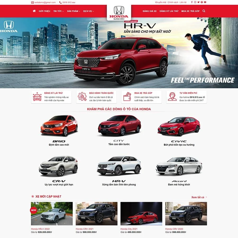 Website Xe Hơi