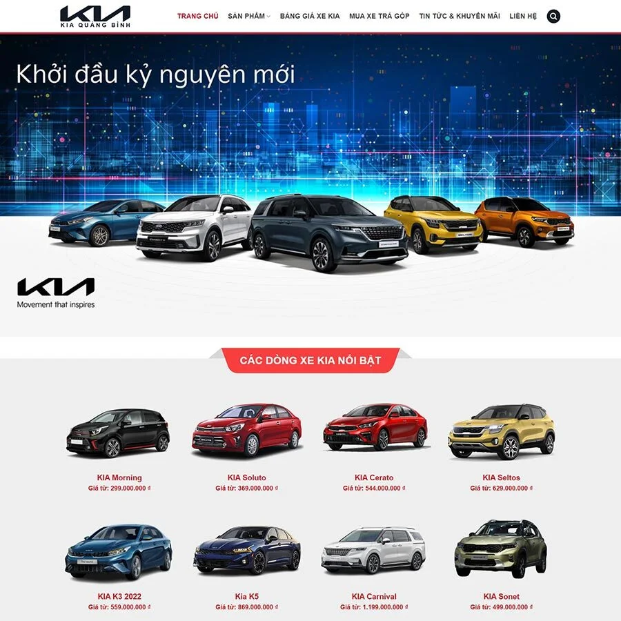 Website Xe Hơi